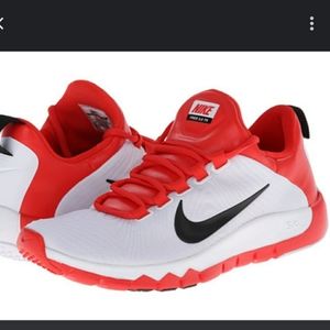 NIKE Free Trainer 5.0 Sz12.5 Red and White